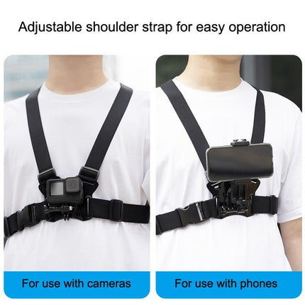 Sports Camera Chest Strap For Gopro / Action Riding Skiing Accessories