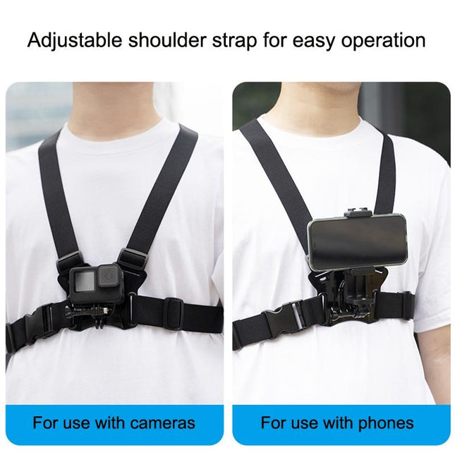 Sports Camera Chest Strap For Gopro / Action Riding Skiing Accessories