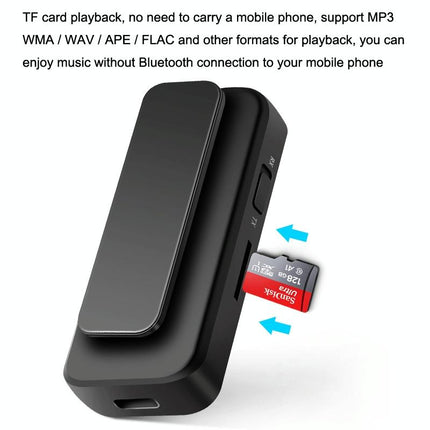 2-In-1 Bluetooth 5.1 Receiver With Nfc For Car Aux