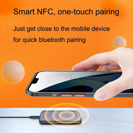 2-In-1 Bluetooth 5.1 Receiver With Nfc For Car Aux