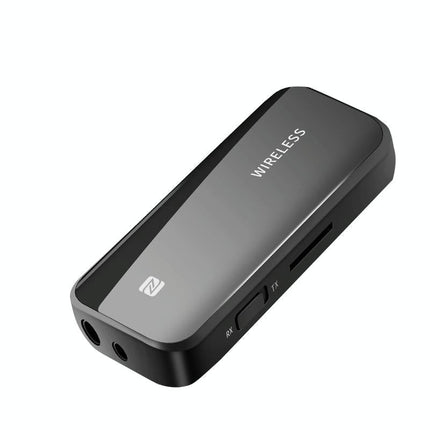 2-In-1 Bluetooth 5.1 Receiver With Nfc For Car Aux