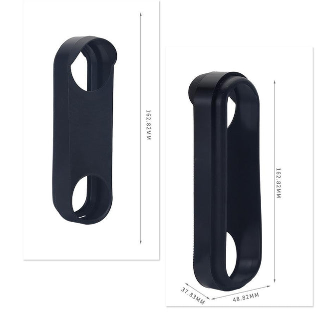 Black Silicone Doorbell Cover For Google Nest Hello Battery