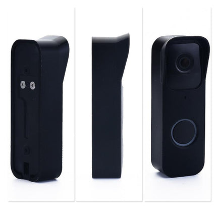Black Silicone Cover For Blink Wireless Doorbell