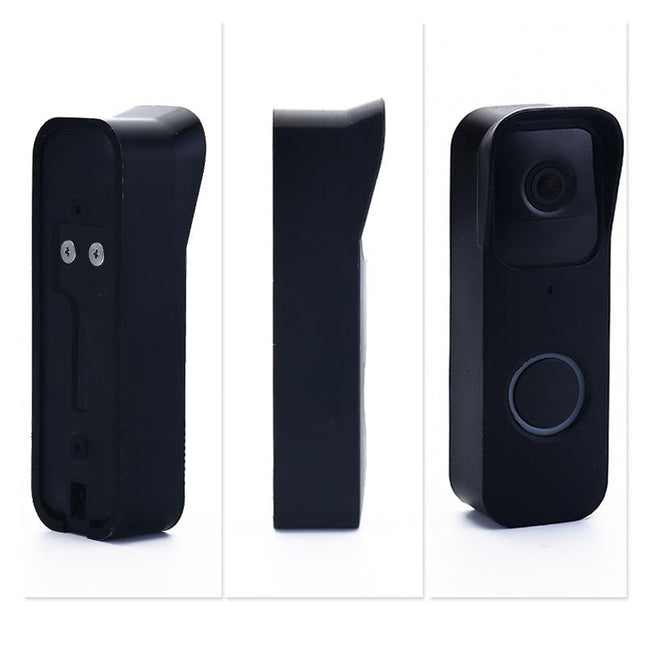 Black Silicone Cover For Blink Wireless Doorbell