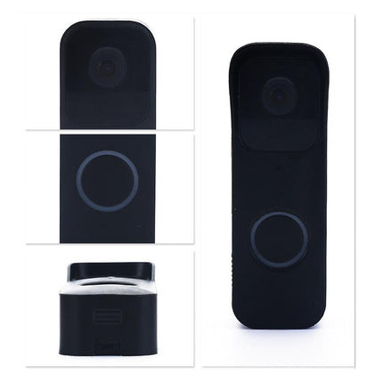 Black Silicone Cover For Blink Wireless Doorbell