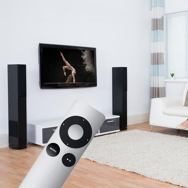 Apple Tv Remote Control For 1 / 2 / 3 - Silver Gray