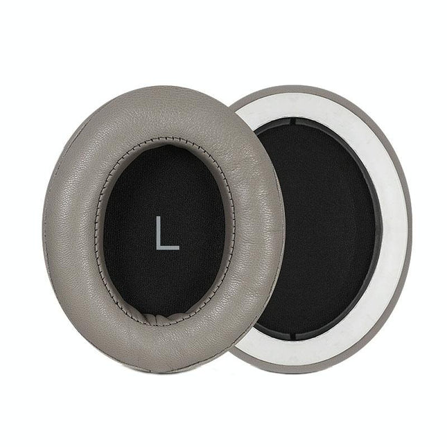 2-Pack Breathable Headphone Earmuffs For Sennheiser Momentum 3 - Gold Lambskin With Buckle