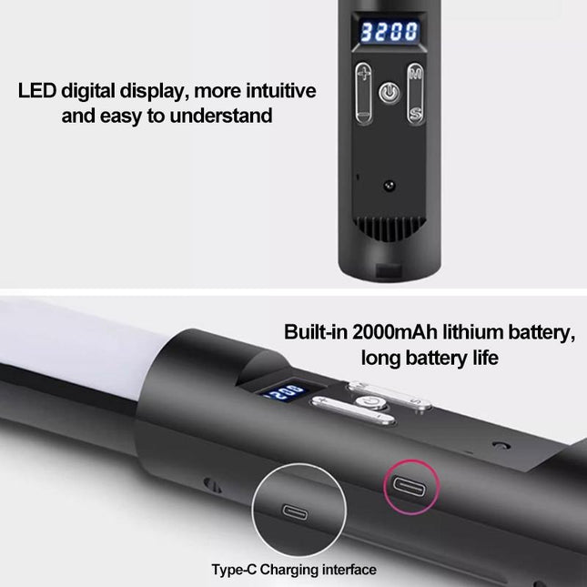 Handheld Rgb Fill Light Stick For Photography