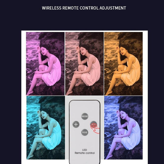 Handheld Rgb Fill Light Stick For Photography