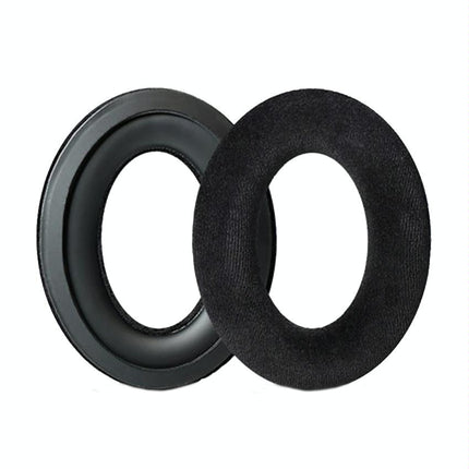 2-Pack Headset Earmuff Covers - Black Velvet For Sennheiser Pxc Series