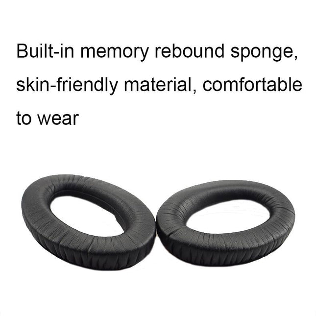 Frosted Leather Headset Earmuffs For Sennheiser Pxc450 / Pxc350 / Pc350 - 2 Pack