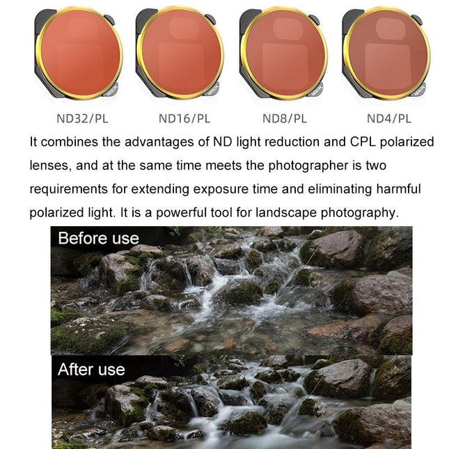 Nd4 / Pl Filter For Mavic 3 - M3 Fi330 Style