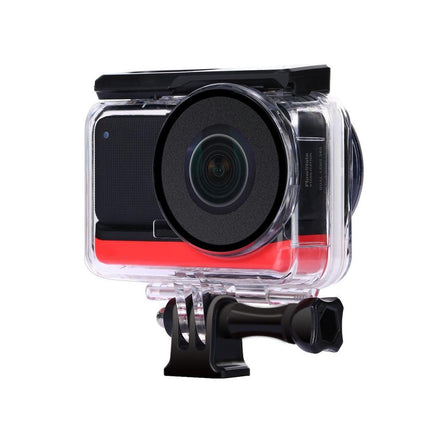 Waterproof Dual Lens Diving Case For Insta360 One R - 30M