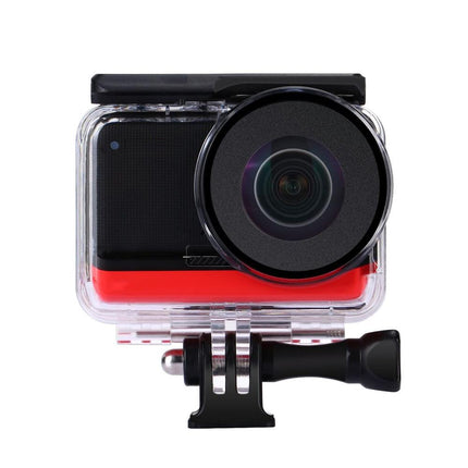 Waterproof Dual Lens Diving Case For Insta360 One R - 30M