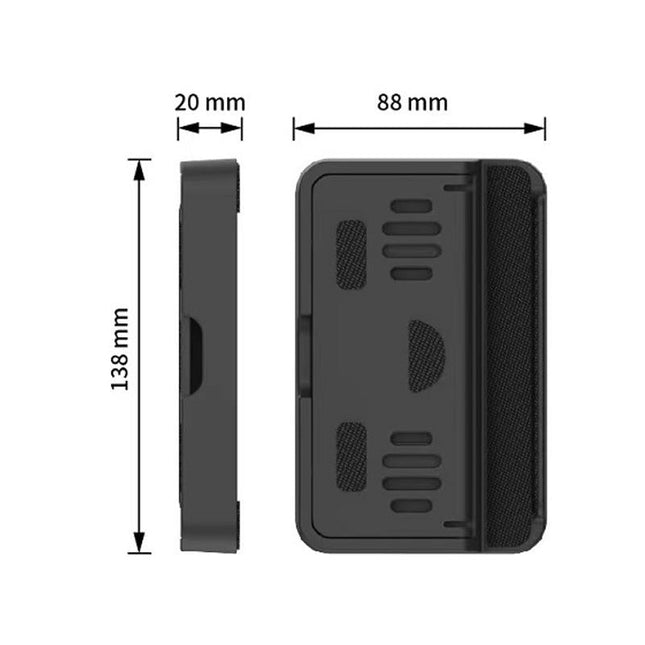 Adjustable Folding Stand + Trackpad Sticker Set For Steam Deck