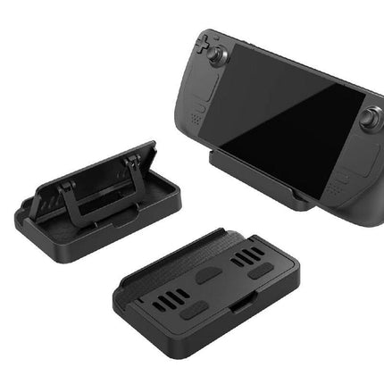 Adjustable Folding Stand + Trackpad Sticker Set For Steam Deck