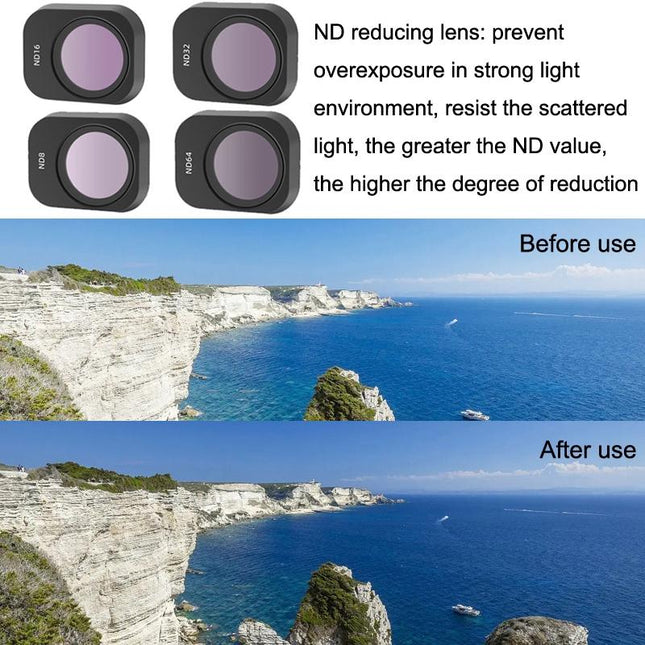 Pro Mini 3 Camera Filters - Nd8 Style