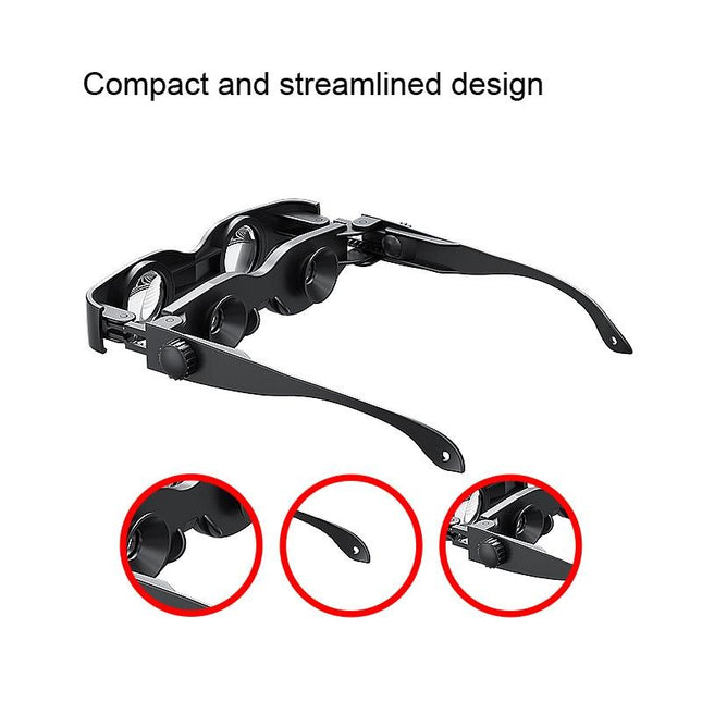 Adjustable Focus Polarized Binoculars For Fishing - 3X Magnification