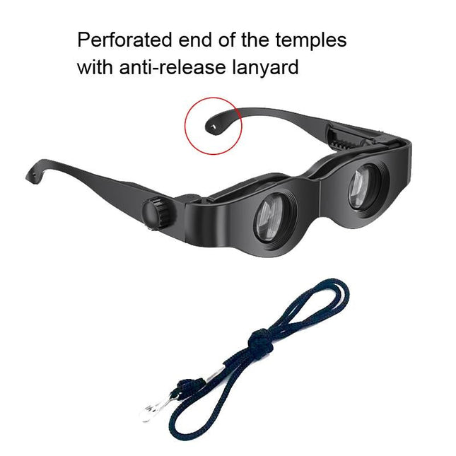 Adjustable Focus Polarized Binoculars For Fishing - 3X Magnification