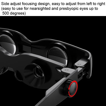 Adjustable Focus Polarized Binoculars For Fishing - 3X Magnification