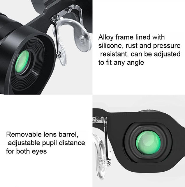 10X Hd Adjustable Focus Fishing Binoculars - Only For Fishing