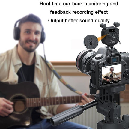 Multi-Angle Stereo Microphone With Lights - Three Temperature Options