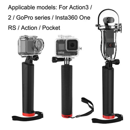 Action Camera Handle Floating Rod For Gopro Hero 11 And 360 One Rs