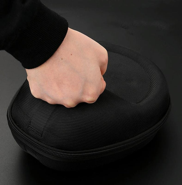 Compact Headphone Storage Bag - Black
