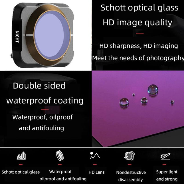 Motion Camera Filter For Dji Mavic Air 2 - Nd2 / 5 / 6 / 9 Anti Light