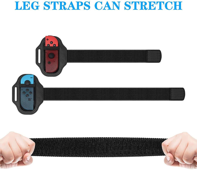 Flexible Joycon Leg Strap With Adjustable Band