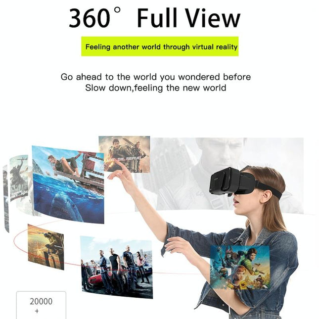 Immersive Vr Gaming Headset - 3D Virtual Experience