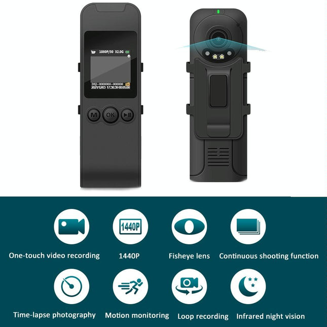 58Mp 1.5 Lcd Hd Pocket Camera With Video Recording - Standard