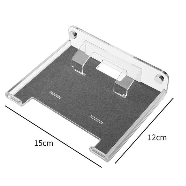 Wall Mount Audio Organizer For Amazon Echo Show 5 - 5.5-Inch Transparent