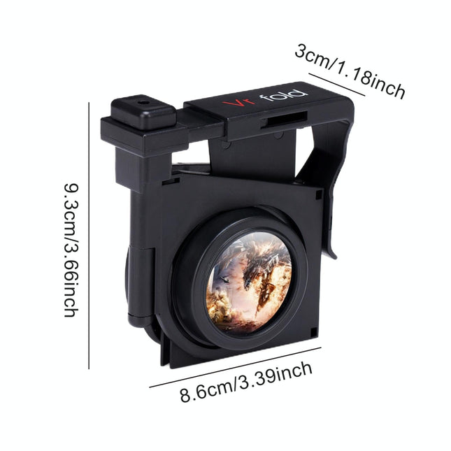 Portable Vr Headset - Foldable & Panoramic