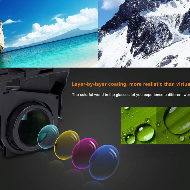 Portable Vr Headset - Foldable & Panoramic