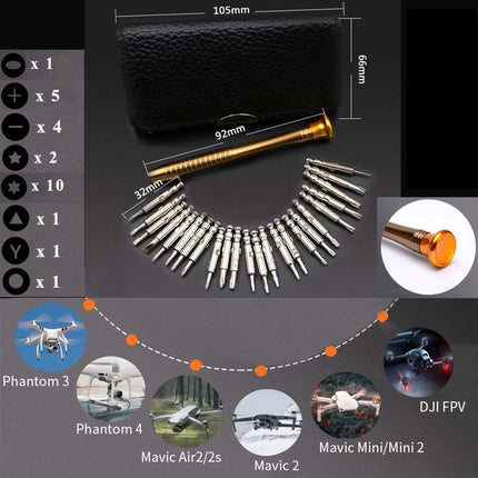 Drone Repair Screwdriver Set For Dji Mavic2 Mini 2 Air2 2S Fpv Phantom3 4