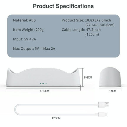 Meta Quest Magnetic Charger With Vr Grip