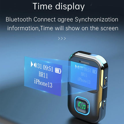 Bluetooth Audio Receiver With Screen And Mp3 Player