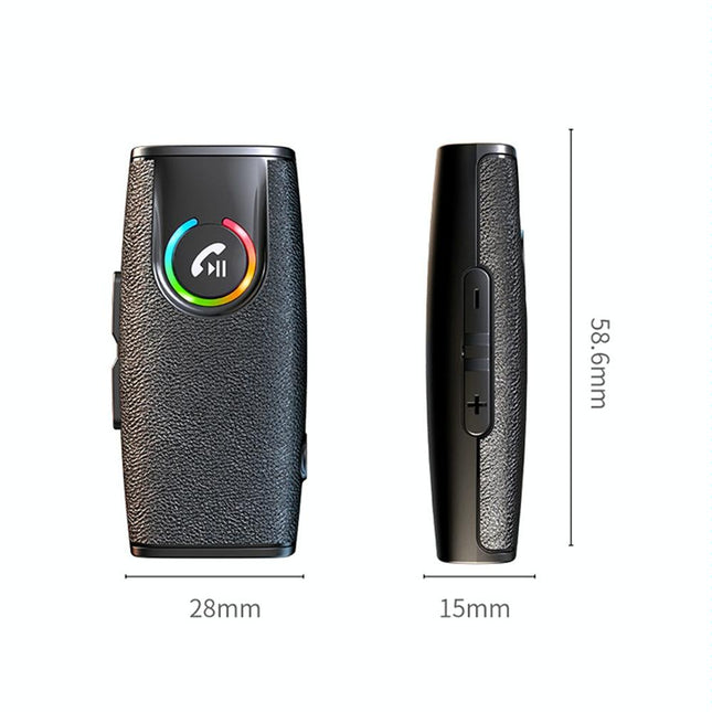 Wireless Car Bluetooth Audio Receiver 5.1 Converter - Black