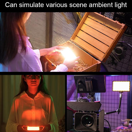 Mini Rgb Photography Fill Light With 52 Leds