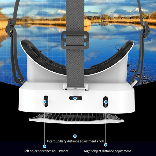 Virtual Reality Headset For Gaming And Movies