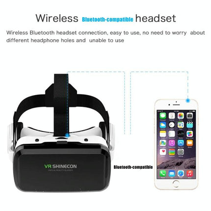 Wireless 3D Vr Headset With Bluetooth - Compact