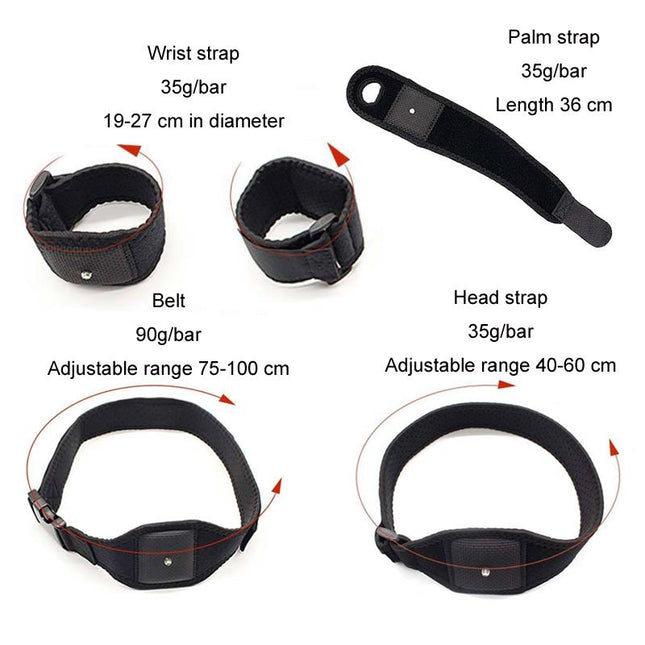 Vive Game Tracker Strap Set - 2 Wristbands 1 Belt