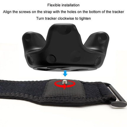 Vive Game Tracker Strap Set - 2 Wristbands 1 Belt