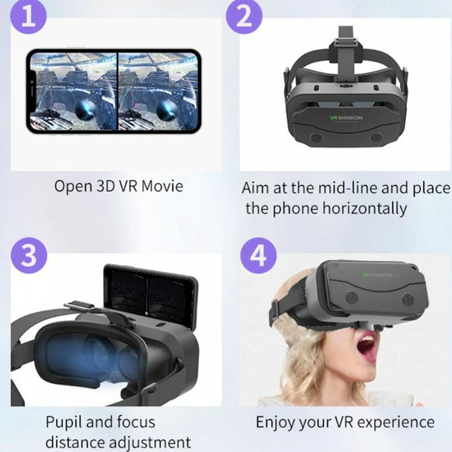 Mobile Vr Glasses - 3D Virtual Reality