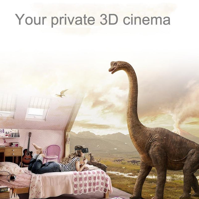Smart 3D Vr Glasses With Mobile Handle