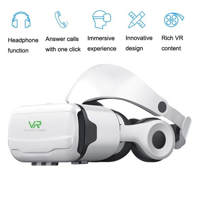 Wireless 3D Vr Gaming Headset With Bluetooth