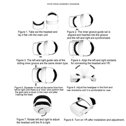 Universal Head Strap For Oculus Quest 2 - Adjustable