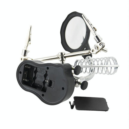 Led Light Watch Repair Magnifier With Stand And Clip