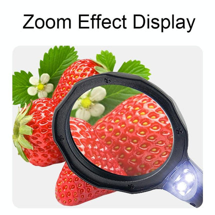 Led Light Watch Repair Magnifier With Stand And Clip